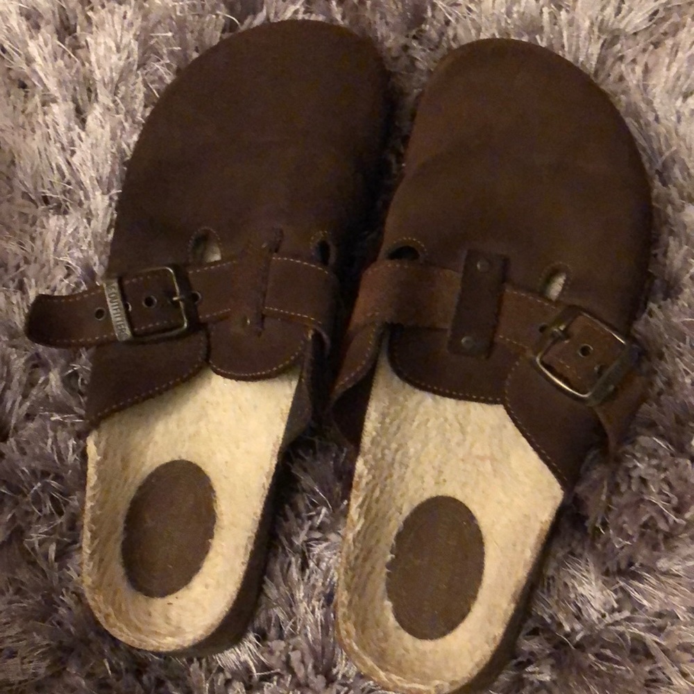 Brown shoes